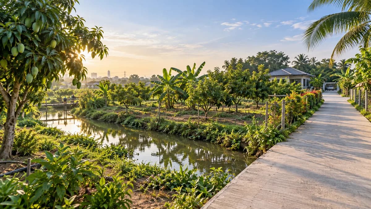 ที่ดินไทรน้อย นนทบุรี 2569 — คู่มือเลือกซื้อแปลงสวน