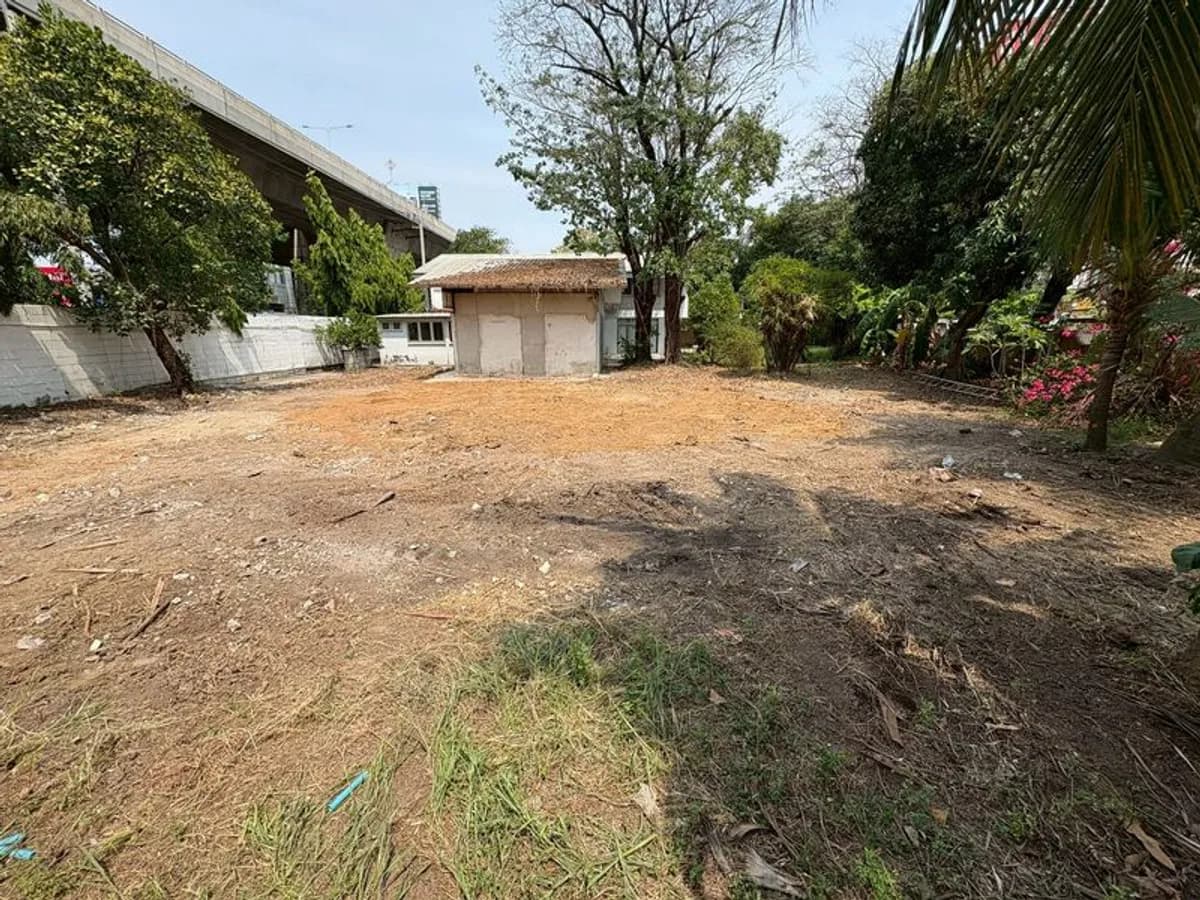ให้เช่าที่ดินพระราม 9 ซอย 46 ติดถนนใหญ่ 1 ไร่ 60 ตร.ว. เหมาะทำคาเฟ่ เซเว่น Land for rent in Rama 9 รูปที่ 5