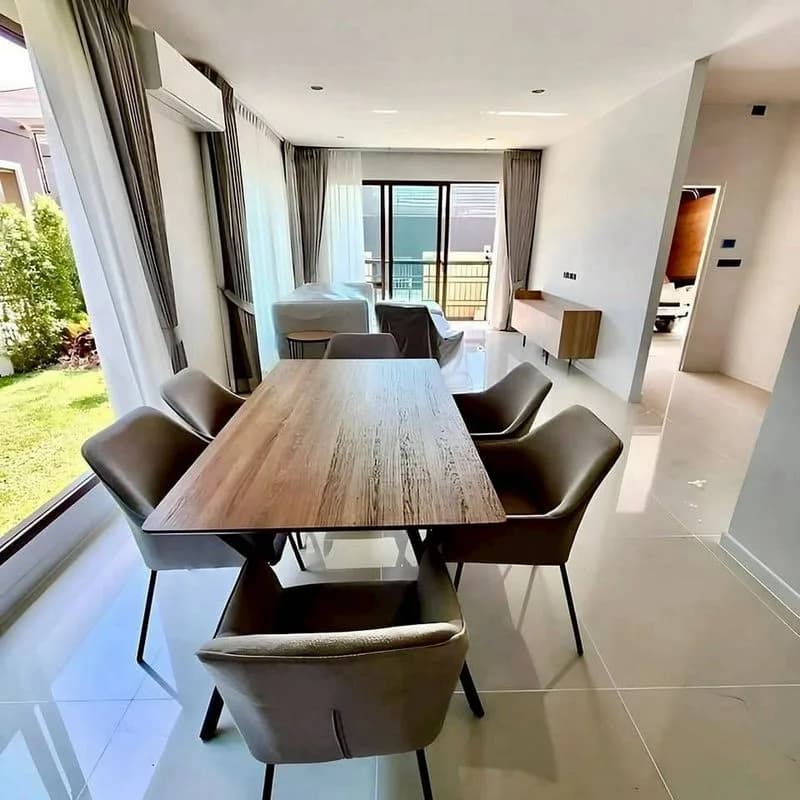 ให้เช่าบ้านเดี่ยว 2 ชั้น บุราสิริ กรุงเทพกรีฑา หัวหมาก 4 ห้องนอน ใกล้ไบรท์ตัน คอลเลจ รูปที่ 5
