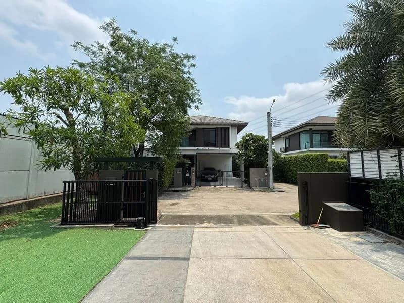 ให้เช่าบ้านเดี่ยว 2 ชั้น มัณฑนา อ่อนนุช-วงแหวน เฟอร์ครบ Renovate ใหม่ พร้อมอยู่ รูปที่ 4