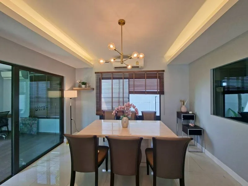 ให้เช่าบ้านเดี่ยวติดเมกะบางนา Mantana Bangna Km.7 4ห้องนอน พร้อมอยู่ รูปที่ 3