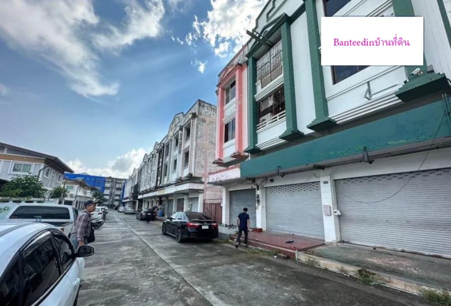 ขายอาคารพาณิชย์ 3 ชั้น 2 คูหา ใกล้ศูนย์ราชการบ้านฉาง ระยอง ale: 3-story Commercial Building รูปที่ 2