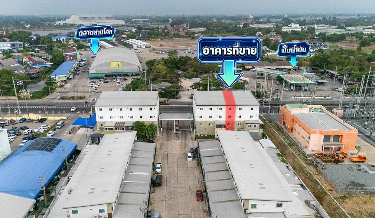 ขายอาคารพาณิชย์ 4 ชั้น สามโคก ปทุมธานี ตรงข้ามตลาด ทำเลค้าขาย รูปที่ 5